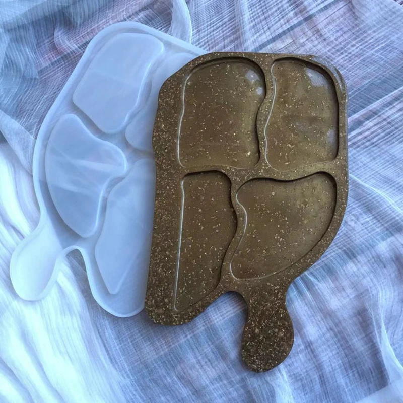 

Tray Rectangle Silicone Mold Home Table Decoration DIY Resin Crafts Mirror gift