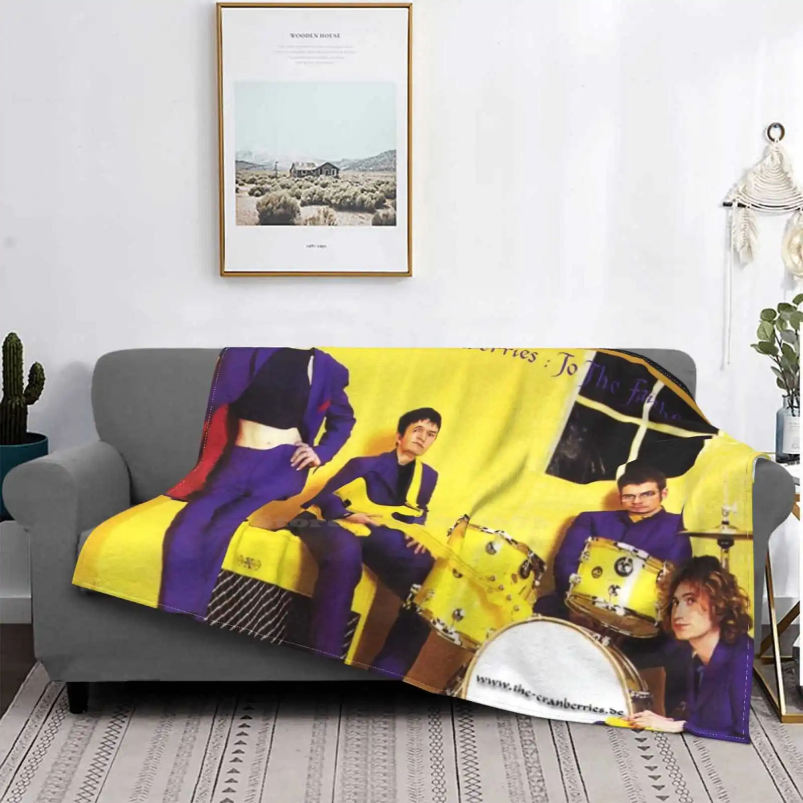 

Mantel fino y ligero para niños, manta suave y cálida de color Malamkamis, gira de 2020, con sabor a los cranberros