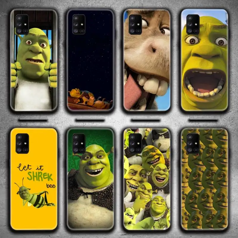 Мультфильм значок из кинофильма &quotS Шрек чехол для телефона Samsung Galaxy A52 A21S A02S A12 A31