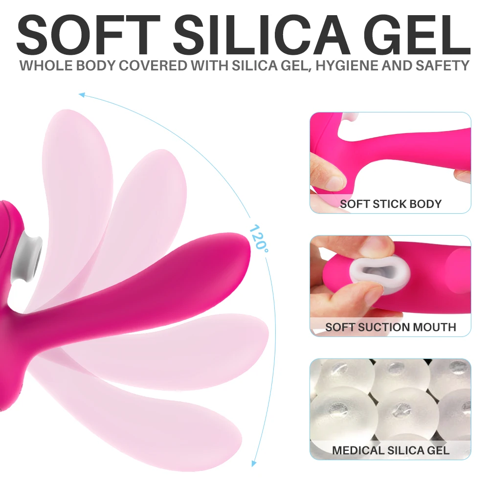 Вагинальный большой фаллоимитатор вибрирующие присоски Стимулятор клитора для