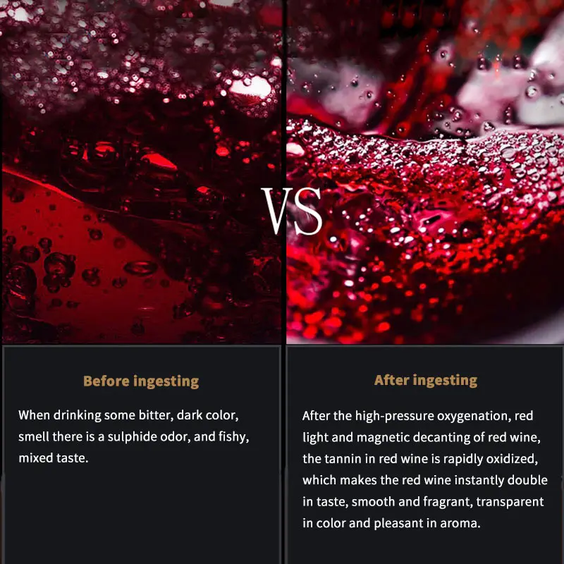 

Portable ABS Silicone Automatic Portable Electric Wine Pourer Decanter Aerator Dispenser Tools For Wines Drinking Accessories