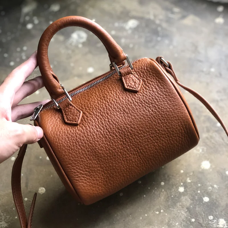 Летняя новая женская сумка с чехлом из воловьей кожи сумка-тоут мини-сумки через