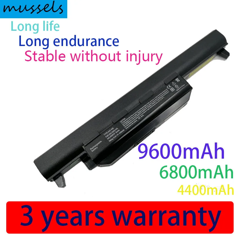 

mussels A32-K55 Battery for ASUS X45 X45A X45C X45V X45U X55 X55A X55C X55U X55V X75 X75A X75V X75VD U57 U57A U57VD