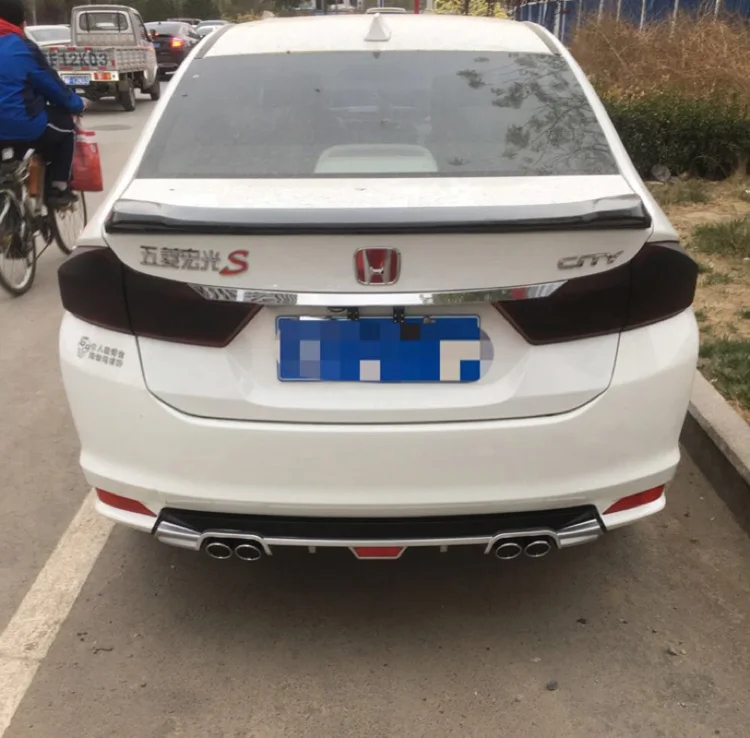 Задний спойлер для Honda City бампер высокого качества из АБС пластика задний