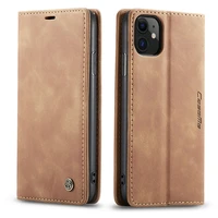 Luxury Case For Iphone Plus Wallet Retro Leather Cover Case For Iphone Pro Max Flip Protective Back Cover Capa