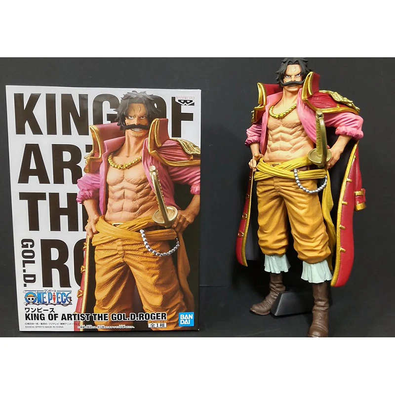Banpresto One Piece King Of Artist The Gol D Roger Pvc Figure Figurine 23cm Cute Animation Collectables Other Japanese Anime Collectables Japanese Anime Collectables