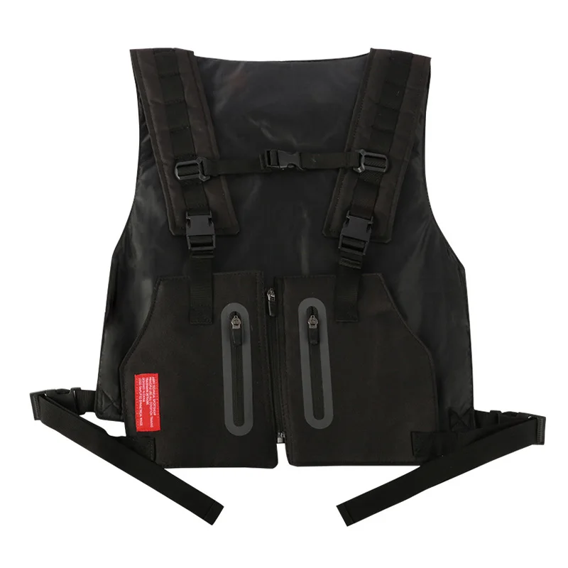 Многофункциональный светоотражающий велосипедный жилет тактический