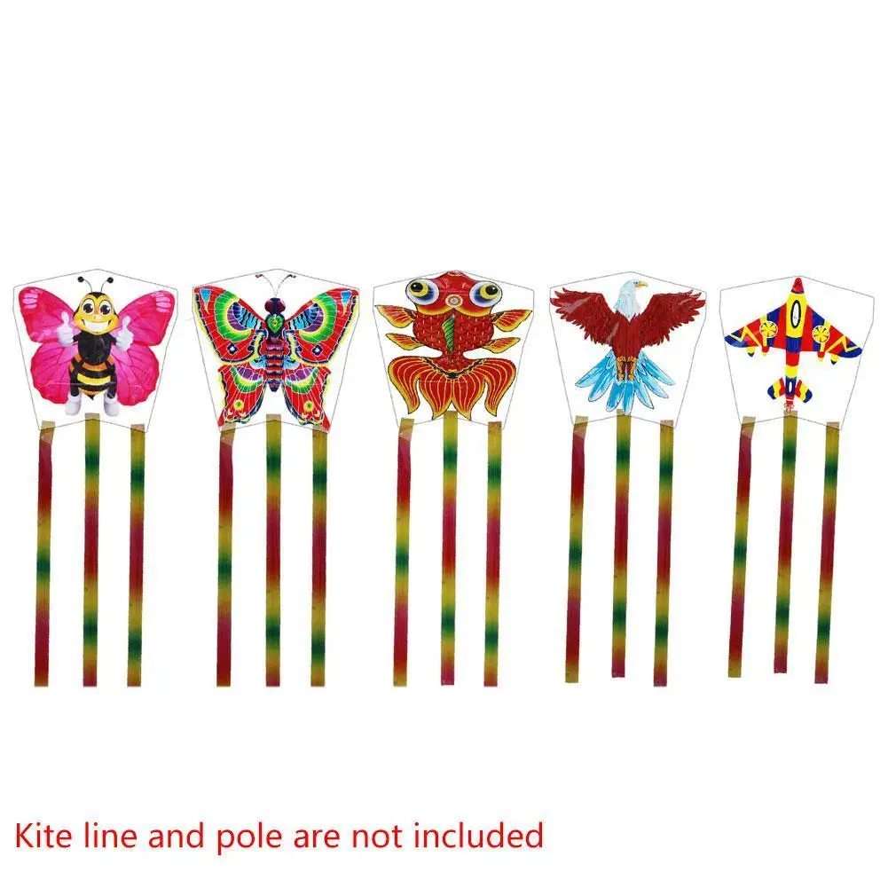 Летающий воздушный змей Бабочка пчела рыба модель самолета игрушка для детей