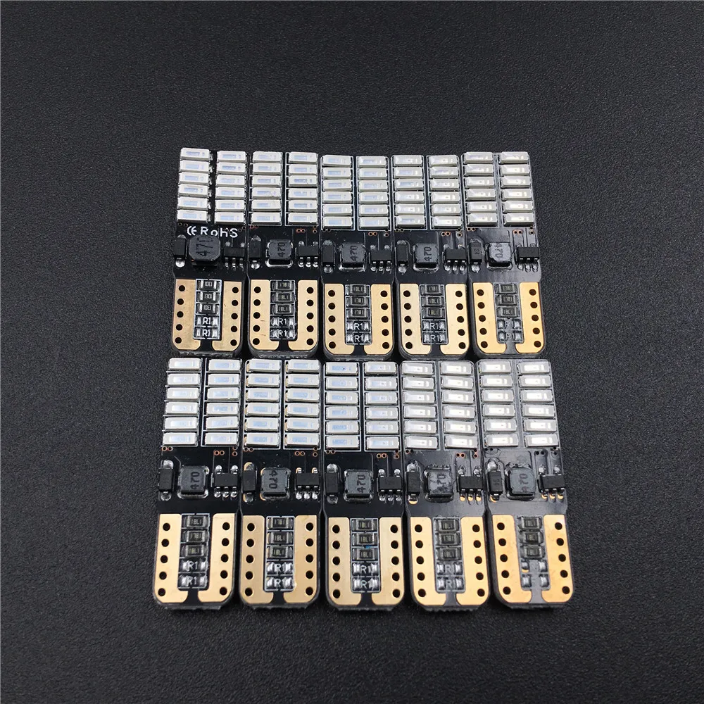 10х Canbus T10 лампы с 4014 SMD 24 светодиодсветильник для оформления интерьера 194 168 W5W