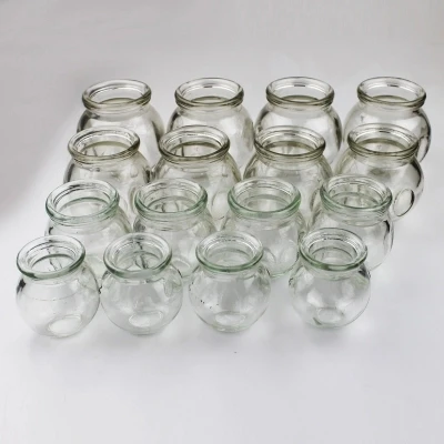 Утолщенная Стеклянная банка для огонь домашние банки китайские медицинские