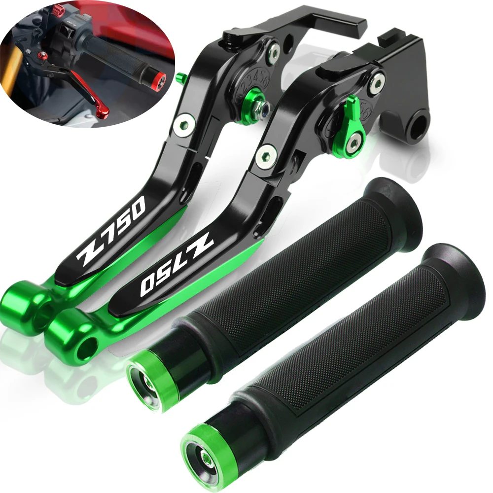 Для Kawasaki Z750 2007-2012 2008 2009 2010 2011 мотоциклетные регулируемые складные выдвижные