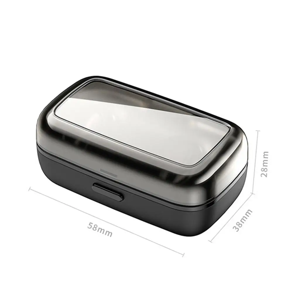 TWS IPX6 светодиодный цифровой Bluetooth 5,0 Спортивные Беспроводные наушники HIFI DSP CVC шумоподавление Музыкальная гарнитура для Xiaomi huawei samsung