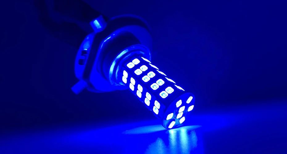 H4 светодиодный светильник супер яркий 3258 68 SMD белый автомобиль противотуманные фары 12 В 24 в 6000 К белый Вождение день ходовой лампы Авто Canbus