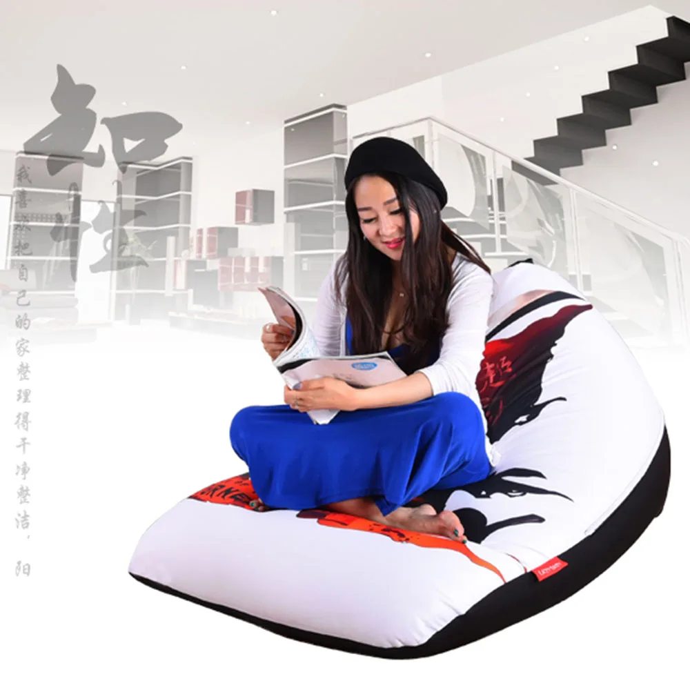 LEVMOON Beanbag сиденье для дивана Zac удобная сумка кровати без наполнителя хлопковая