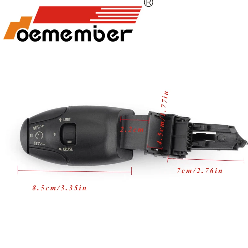 Переключатель круиз контроля для Peugeot 207 208 307 406 407 607 807 96637157XT 12272004
