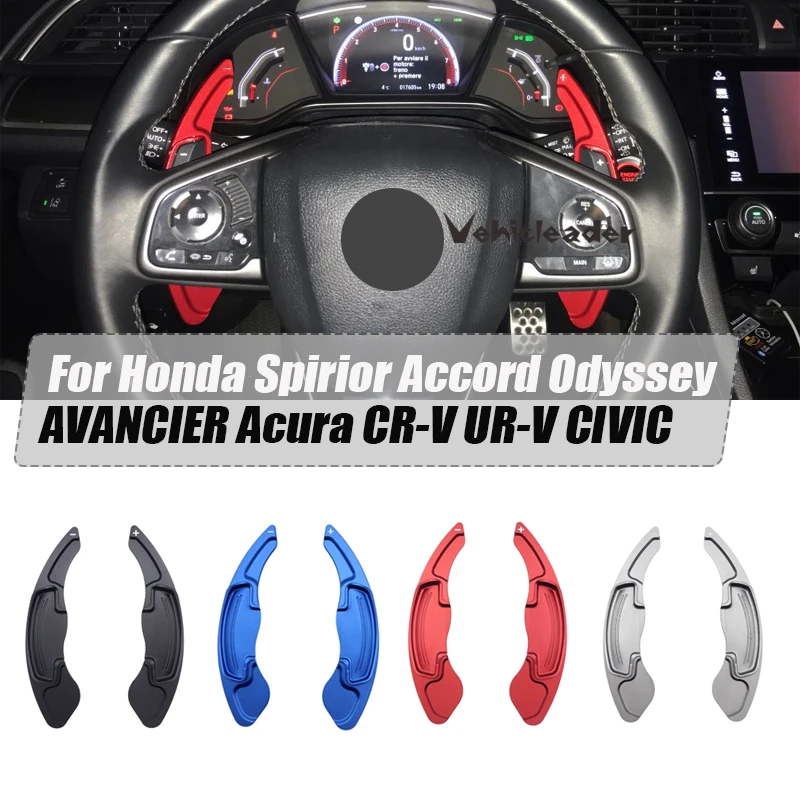 2 шт. алюминиевый удлинитель рулевого колеса для Honda Spirior Accord Odyssey AVANCIER Acura CR-V CIVIC UR-V