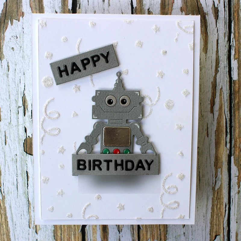 Новинка 2021 г. английские слова свечи для торта на день рождения металлические