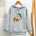 Свитшот флисовый женскиймужской, с капюшоном, в стиле хип-хоп, 2000s