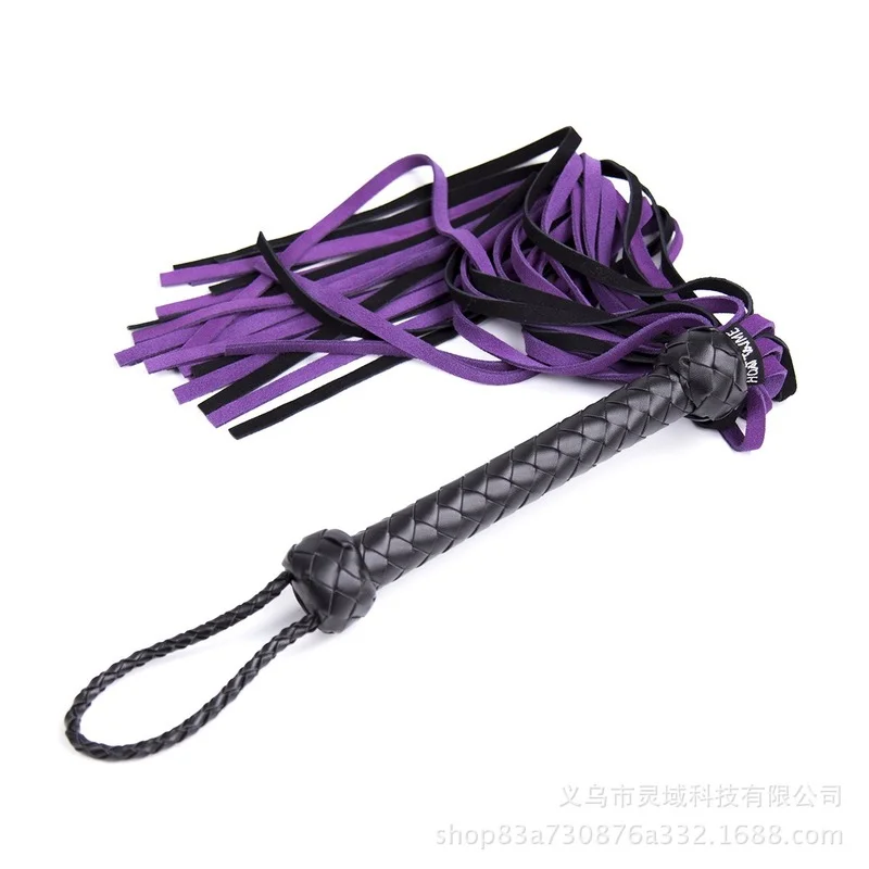 

Genuine Leather Tassel Spanking Erotic Queen Whip Fetish SM Slap Strap Beat Lash Flog Slave Adult Game Sex Toy for Couple Women