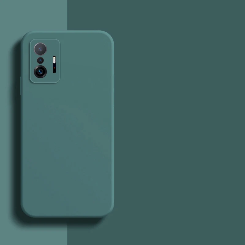for xiaomi 11t pro case mi 11 lite 5g ne 11i 11x cover soft liquid silicone bumper protective phone cases for xiaomi 11t funda free global shipping