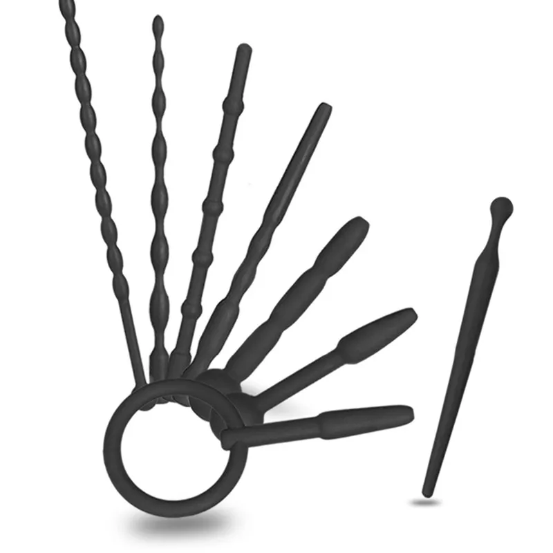 GUIMI уретральная вставка для пениса Для мужчин уретры расширители звук массаж