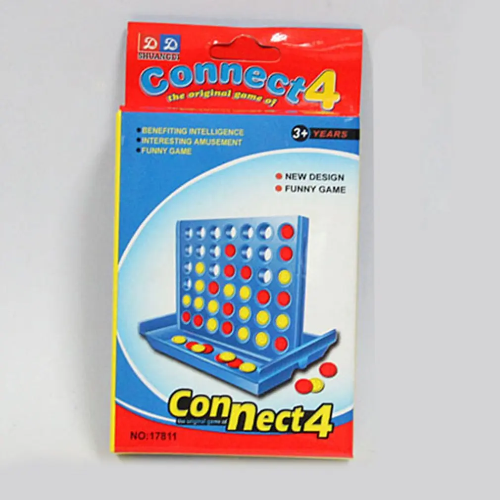 

Three-dimensional Four-game Chess Early Education Parent-child Interaction 1 Set Connect 4 In A Line Board Classic Game