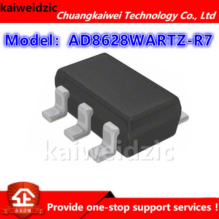 AD8628WARTZ-R7 AD8628 SOT23-5 трафаретная печать AOL Rail to rail I/O рабочий усилитель линейный буфер