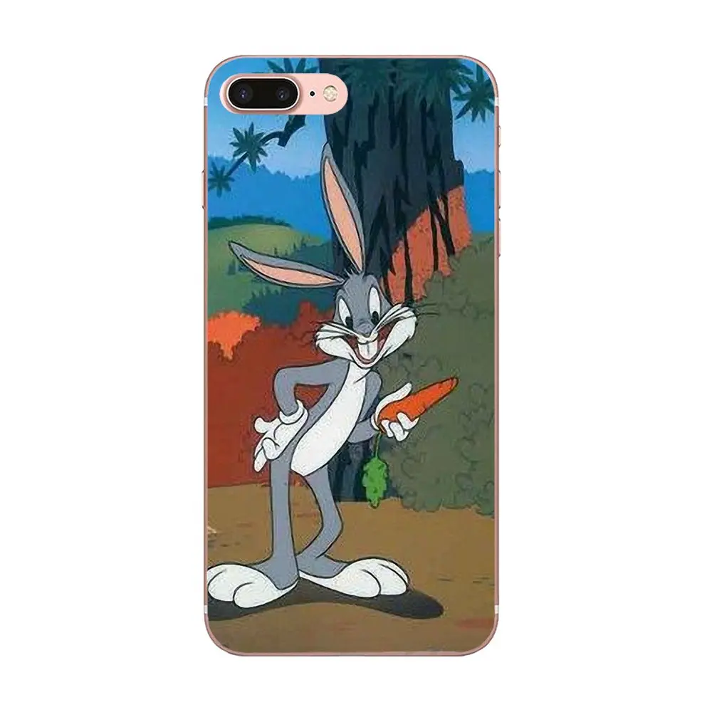 Мягкий индивидуальный дизайн Bugs Bunny Baby Looney Tunes для samsung Galaxy Note 5 8 9 S3 S4 S5 S6 S7 S8 S9 S10 5G mini