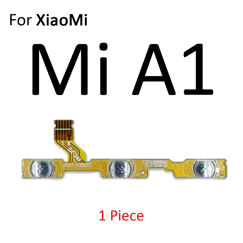 Гибкий кабель с кнопкой включения и выключения громкости для XiaoMi Mi 9T Pro 9 8 A3 A1 A2 Lite