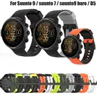 24 мм силиконовый ремешок для наручных часов браслет для Suunto 9  suunto 7  suunto9 baro  D5  spartan спортивные умные часы браслет