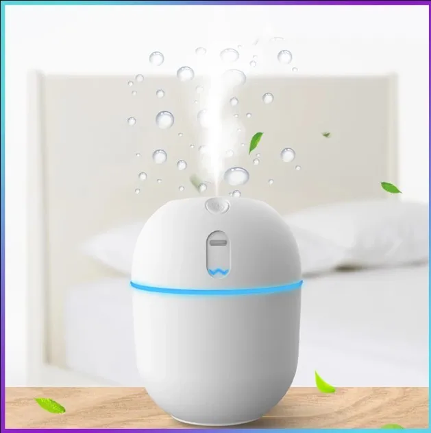

Увлажнитель воздуха ультразвукосветодиодный со светодиодной подсветкой, 200 мл, USB