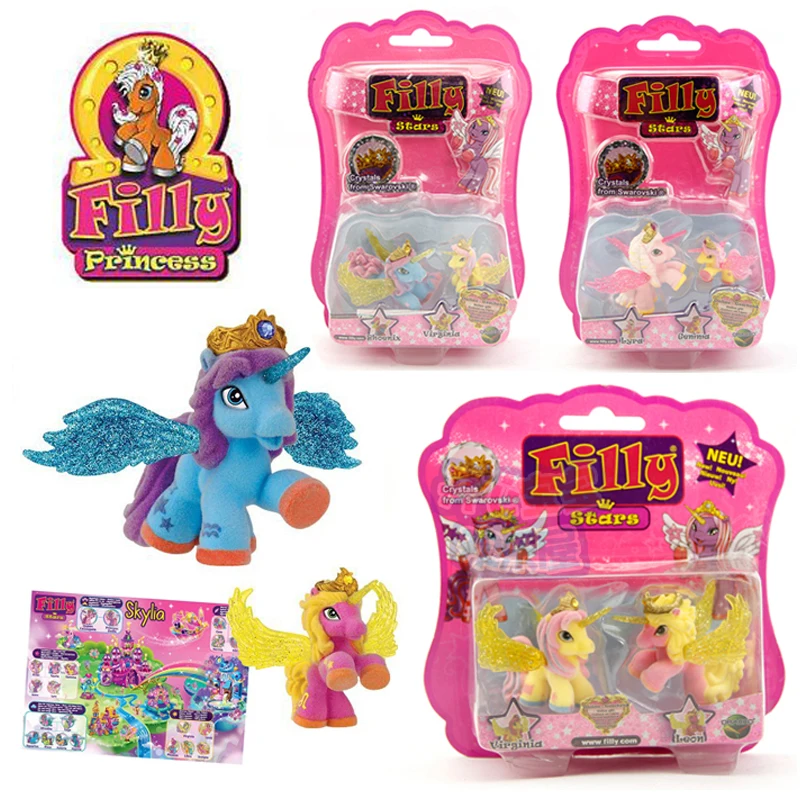 

Filly Stars Flocking Pony Princess Toy Animation Ornament Doll Puppet Children's Toys Present