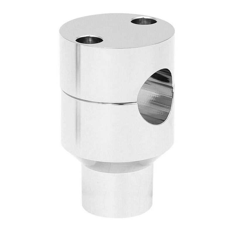 

Up 2Inch Straight Riser Handlebar Column High Style Round Mount Clamp Adjuster for 25mm Handlebar