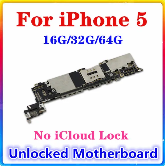 С полной разблокировкой для материнской платы iphone 5 100% оригинал 5g логическая