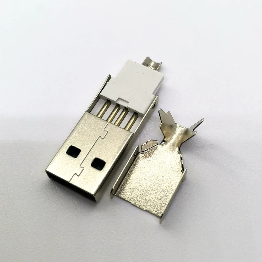 50 компл./лот 4 контактный разъем USB 3/комплект мини 3 в 1|plug french|plug in car chargerplug silver |