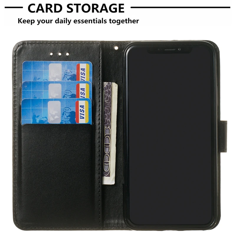 Пары модный кожаный чехол книжка с бумажником A8Plus для телефона samsung Galaxy A3 A5 2017 A6 A7