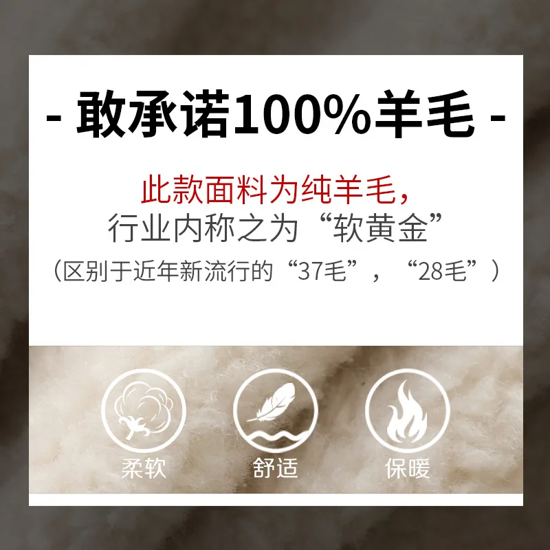 

2020 Winter Long Woolen Warm Real Fur Plus Size Coat Printing Thick Turn-down Collar Slim Jackets High Quality Lilac Outwear