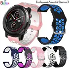 Ремешок 22 мм для huami Amazfit Stratos 3 2 2S, Смарт-часы с заменой ремешка, браслет для Garmin Vivoactive 4, Аксессуары для браслета