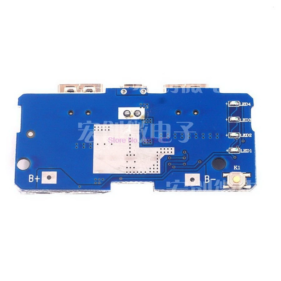 200 шт. 5 В 2 А модуль зарядного устройства для внешнего аккумулятора печатная плата