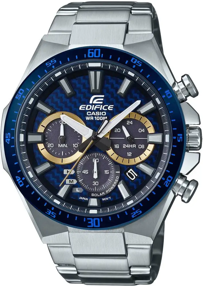 

Casio EQS-800BCD-2AVUDF Edifice Solar Powered Mens Wrist watch New Model Europe America Fashion Japanese 100 Original