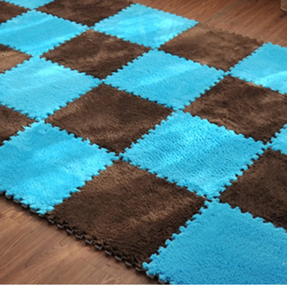 Эва пенный плюшевый напольные коврики пазл детский коврик для ползания