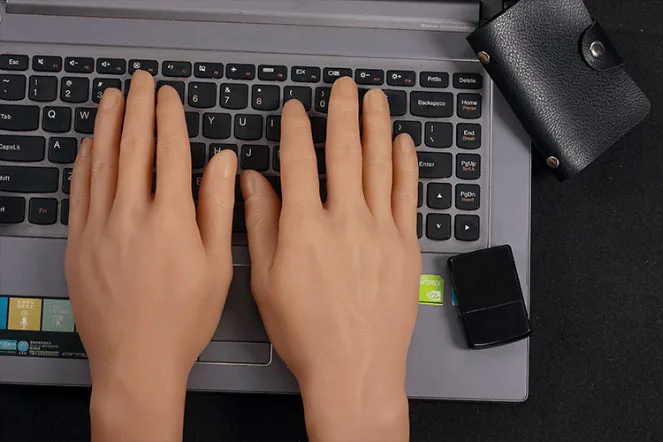 Бесплатная Доставка! Модный реалистичный сексуальный Манекен руки силиконовые