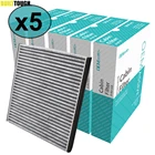 5x воздушный фильтр в салон автомобиля 87139-33010 87139-YZZ03 для Lexus RX330 GX470 Toyota Solara Sienna Prius FJ Cruiser Celica Camry Avalon