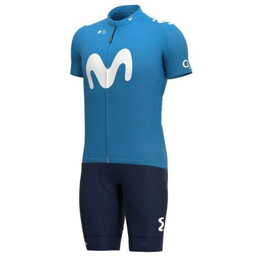 Новинка 2020 года Movistar велосипедный pro team летний мужской костюм для триатлона улицы