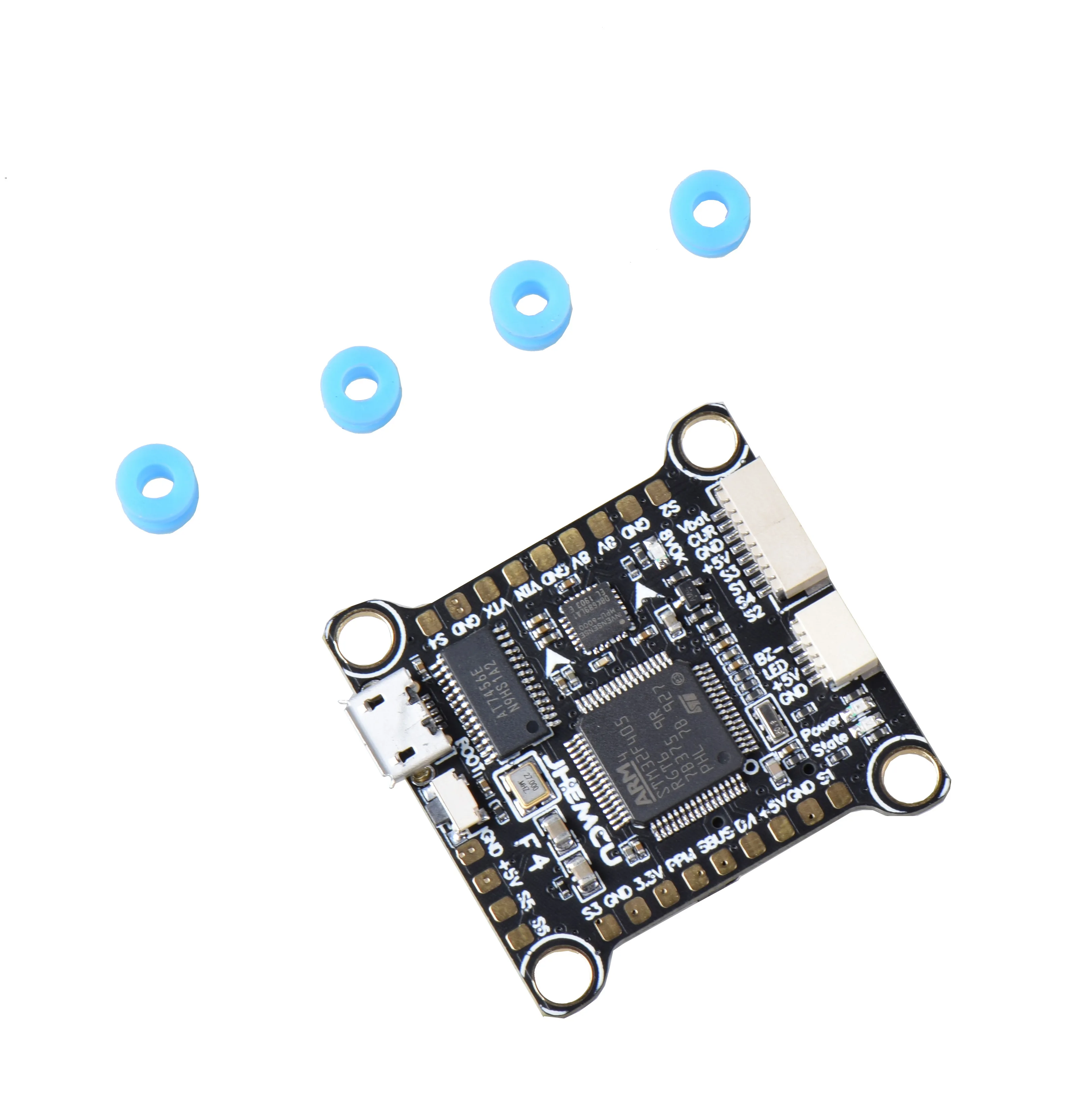JHEMCU F4 Betaflight плата контроллера полета FPV 5В 8В 3A OSD Dual BEC для гоночного
