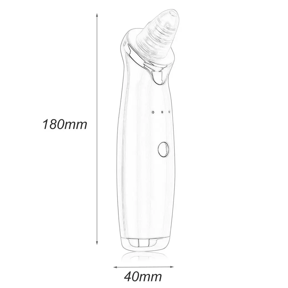 

Electric Facial Pore Blackhead Vacuum Suction Remove Machine Facia Pore Cleaner Nose Acne Facial Skin Care Beauty Suction Device