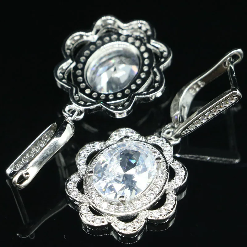 38x19 мм нежный четкий вырез создан белый яркий кубический циркон для дам одежда на
