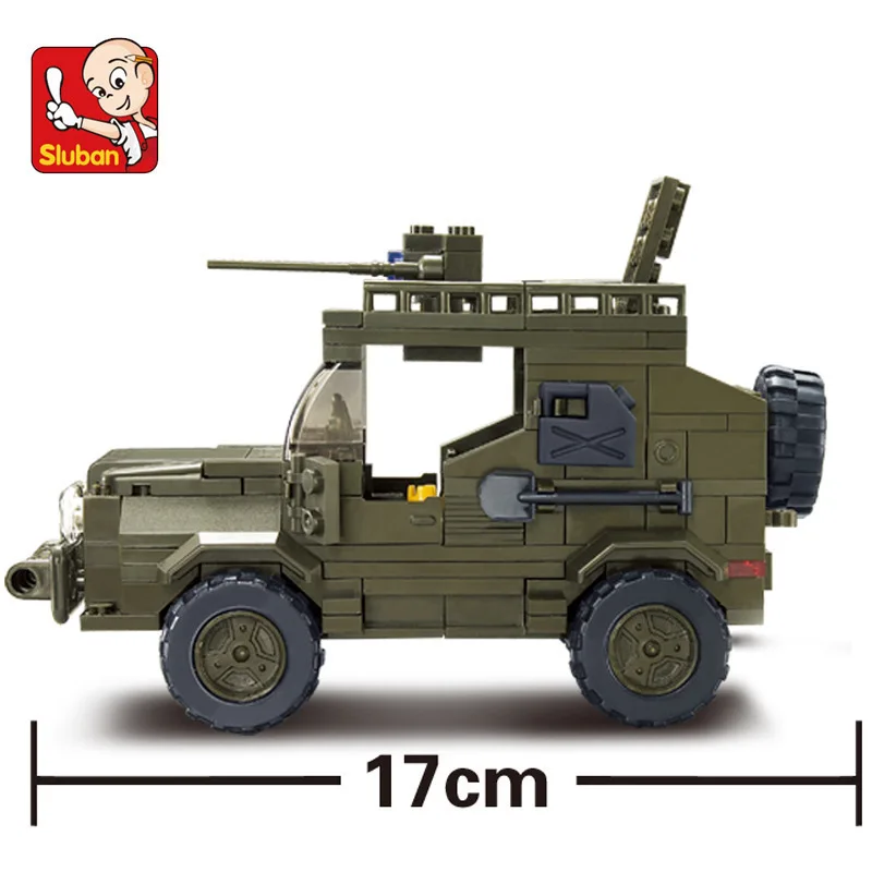 

Assembled plastic toy B0299 army army military building blocks children DIY toys