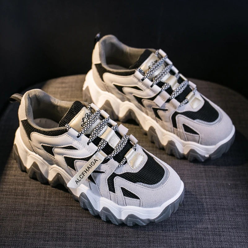 Xiaying Smile 2020 Spring woman outdoor sport sneakers light running shoes lace up female walking footwear