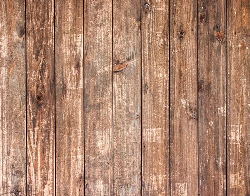 Виниловый фон для фотосъемки новорожденных с изображением деревянной доски и